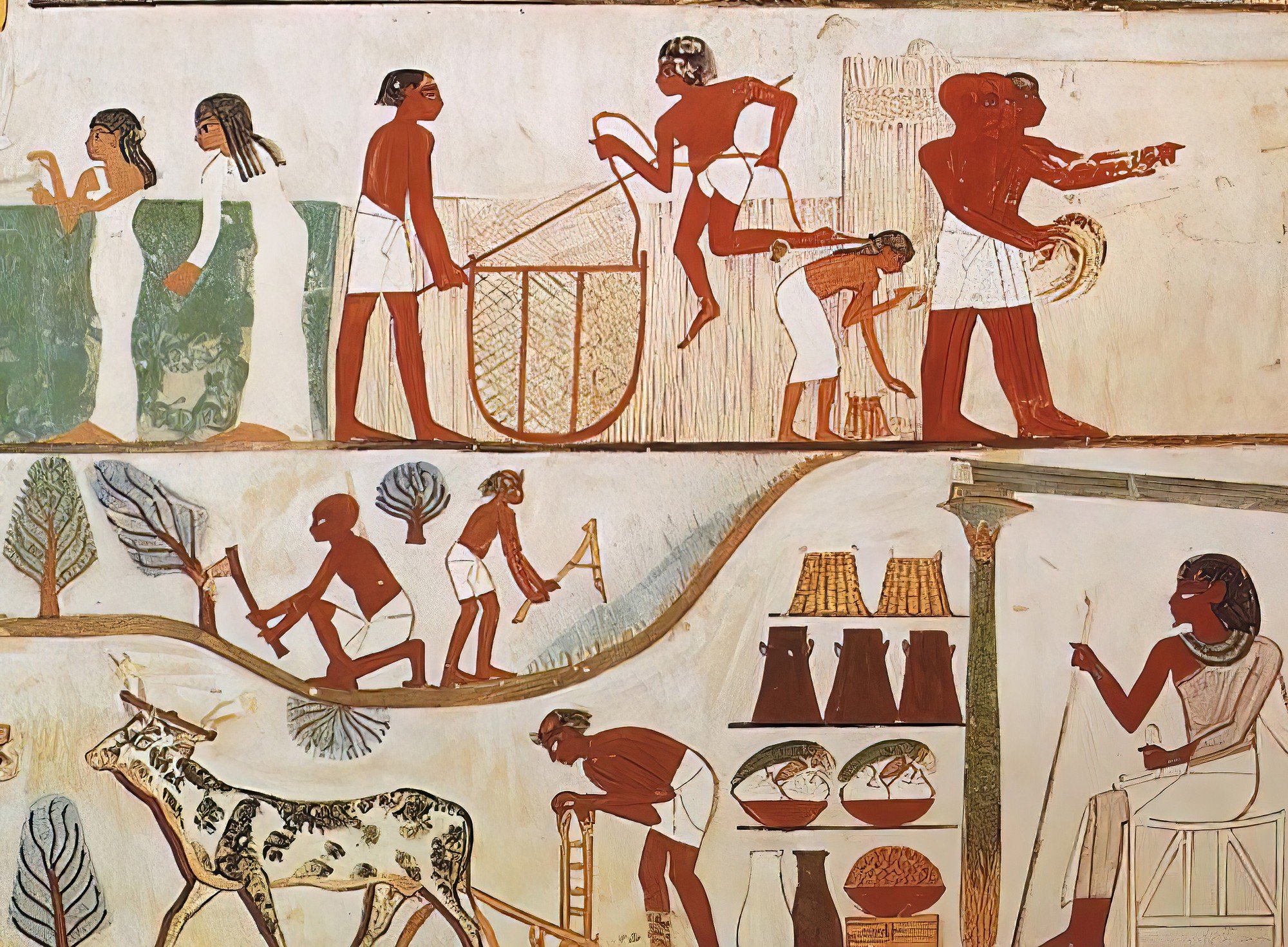Хозяйство древнего Египта земледелие